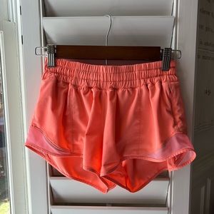 Lulu Lemon Hotty Hot shorts